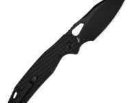 Складной нож CJRB Frack Black, сталь AR-RPM9, рукоять сталь