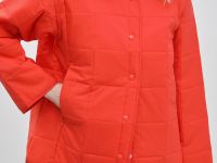 Стеганая куртка с v-образным вырезом