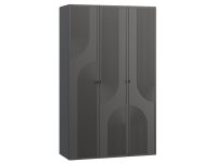 Распашной шкаф Монсон 3-135x222 Графитовый