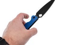 Складной нож Daggerr Sting XL Blue BW DLC, сталь D2, рукоять G10