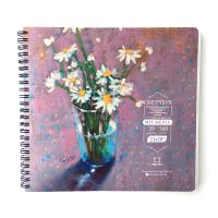 Скетчбук для акрила, гуаши и смешанных техник Малевичъ MIX MEDIA 21х20 см 20 л 360 г