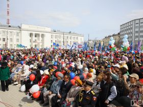 В Якутске отметили Первомай чествованием трудящихся и трудовых династий