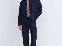 Джинсовая куртка-рубашка, Синий