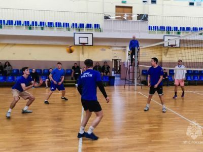 Лучших волейболистов среди силовых структур выявили в Мирном