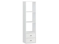 Стеллаж Кейн 2-39x149 Белый