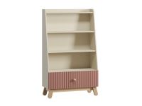 Стеллаж детский Финни 85x142 Розовый