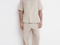 Брюки из муслина, Бежевый