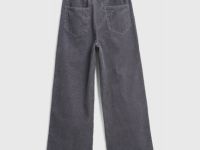 Вельветовые брюки для девочек, Серый