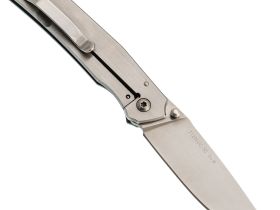 Складной нож Sanrenmu 7129LUC-SC, сталь 12C27, рукоять сталь