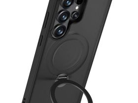 Чехол-накладка Benks Mist Magnetic with Stand для Samsung Galaxy S26 Ultra  пластиковый (черный)