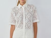 Кружевная рубашка, Белый