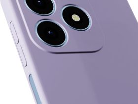 Клип-кейс Krutoff Silicone для HONOR X5c Фиолетовый