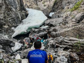 «В горах Семи Хребтов. Водопады хребта Сэттэ Дабан»