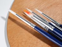 Кисть синтетика жесткая №1 круглая Finenolo