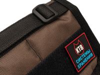 Сумка для 6 фиксированных ножей с замком KTB, коричневая S
