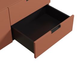 ТВ-тумба Лигес 153x60 Терракотовый