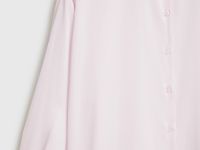 Блузка из сатина, Розовый