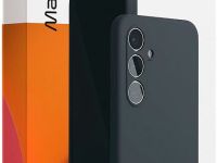 Чехол VLP Aster Case MagSafe для Galaxy S24 FE серый