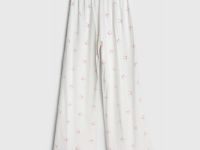 Пижамные брюки для девочек, Белый