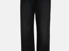 Широкие джинсы с высокой посадкой