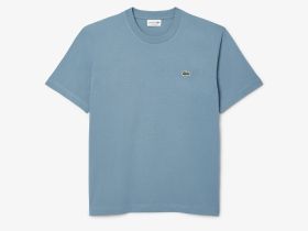 Мужская хлопковая футболка Lacoste с коротким рукавом