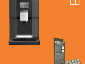 Автоматическая кофемашина Krups EA872B10+Чистящее средство XS300010
