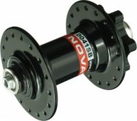 Передняя втулка Novatec D041SB IS6 (черный 100 мм ось 15 мм 32)