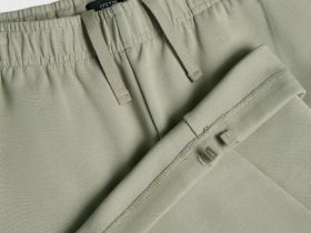 Широкие трикотажные брюки Wide leg, Желтый