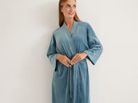 Халат Lusso, голубой