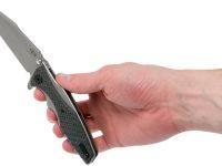 Складной нож Zero Tolerance 0393GLCF, сталь CPM-20CV, рукоять титан/карбон