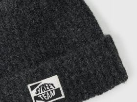 Шапка с патчем для мальчиков, Серый