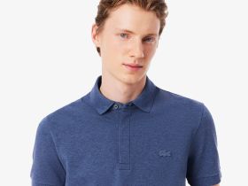 Мужское поло Lacoste PARIS стандартного кроя
