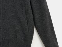 Кардиган с воротником-стойкой