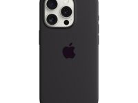 Чехол-накладка Silicone Case Series для Apple iPhone 15 Pro (черный)