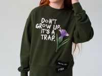 Толстовка трикотажная для девочек