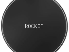 Беспроводное зарядное устройство Rocket Disk 15 Вт черный