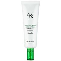 Солнцезащитный крем для проблемной кожи Dr.Ceuracle Tea Tree Purifine Green Up Sun SPF50+ PA++++