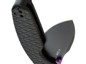 Складной нож Kizer Meteora, сталь Nitro-V, рукоять алюминий, черный