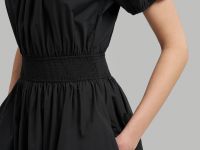 Платье миди с эластичным поясом