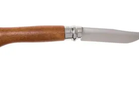 Складной нож Opinel №8, сталь 12С27, рукоять орех, картонная коробка