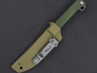 Туристический нож Daggerr Ataman, сталь VG-10/Damascus, рукоять Green Micarta