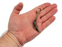 Брелок Коготь Медведя, бронза