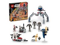 Star Wars 75372 Конструктор Боевой набор солдат-клонов и боевых дроидов