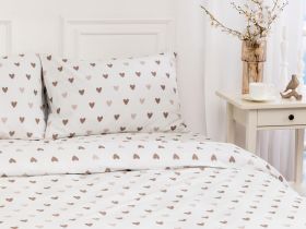 Постельное белье Любовь моя (коричневый)/Amore mio brown