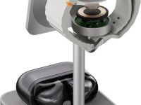 Беспроводное зарядное устройство uBear Evoke 3в1 Qi2, 25Вт серый