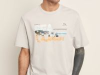 Футболка из хлопка с принтом