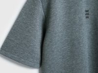 Футболка оверсайз с принтом, Серый