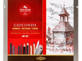 Набор для графики Koh-I-Noor "Gioconda" 24 предмета, в металл коробке