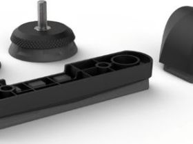 Комплект опор Axis Action Feet для велостанка Wahoo KICKR (черный)