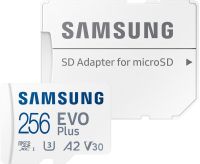 Карта памяти Samsung Evo Plus MB-MC256SA/APC microSDXC 256 ГБ с адаптером